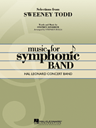 cover Sweeney Todd Concert Band sheet music cover